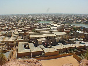 Indigo - panorama over Kano