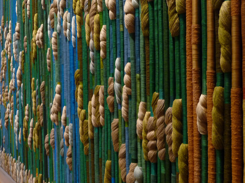 Sheila Hicks - Silk Rainforest.