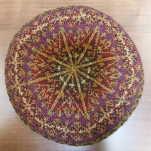 Fair Isle baret.