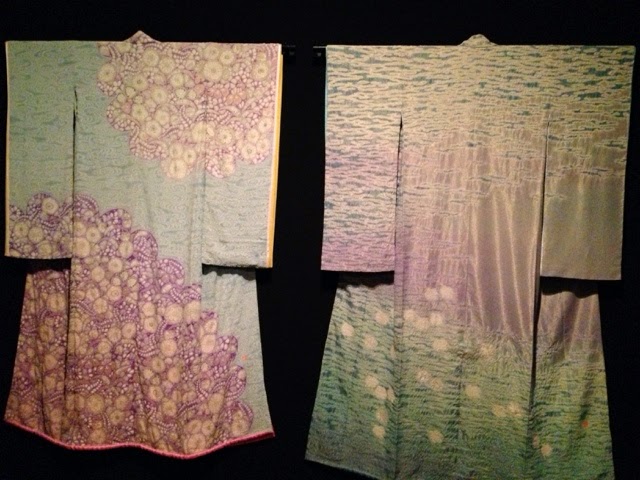 Nog twee kimono's van Itchiku Kubota.