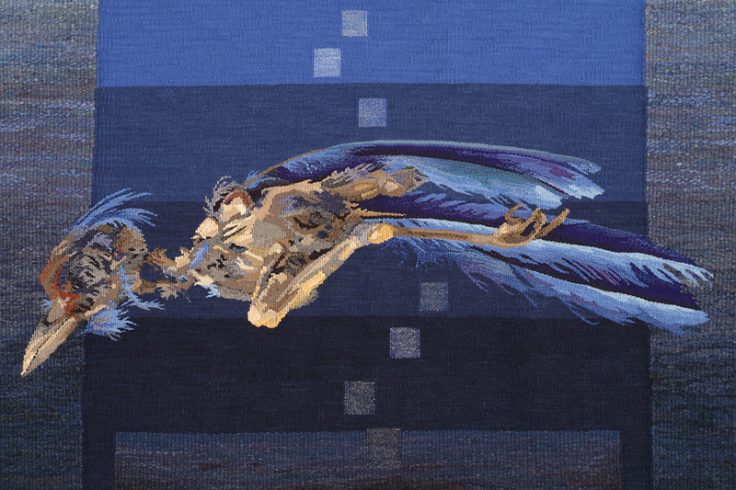 Barbara Heller (Canada), Tzimtzum – Transcendence – bird (detail).