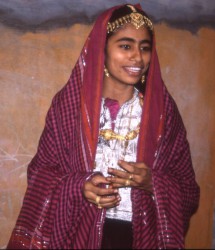 Traditionele kleding uit Oman.