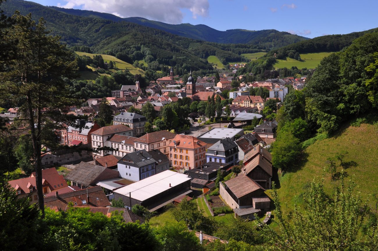 Sainte Marie-aux-Mines, Elzas.