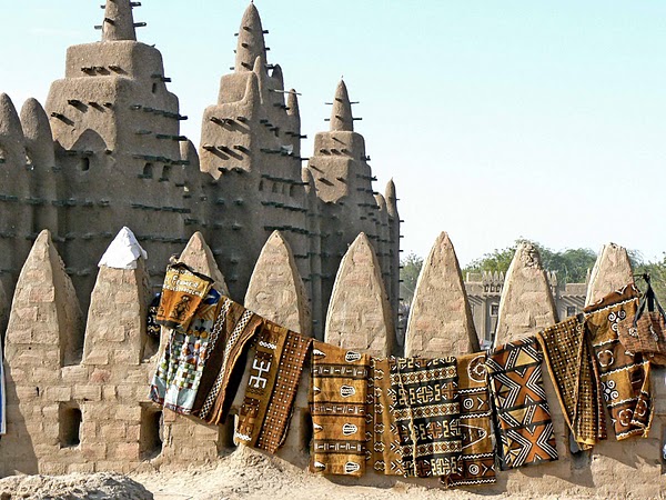 Bògòlanfini in Djenné, Mali.