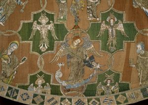 Detail van de Syon Cope, 1310-1320 - Victoria & Albert Museum, London.