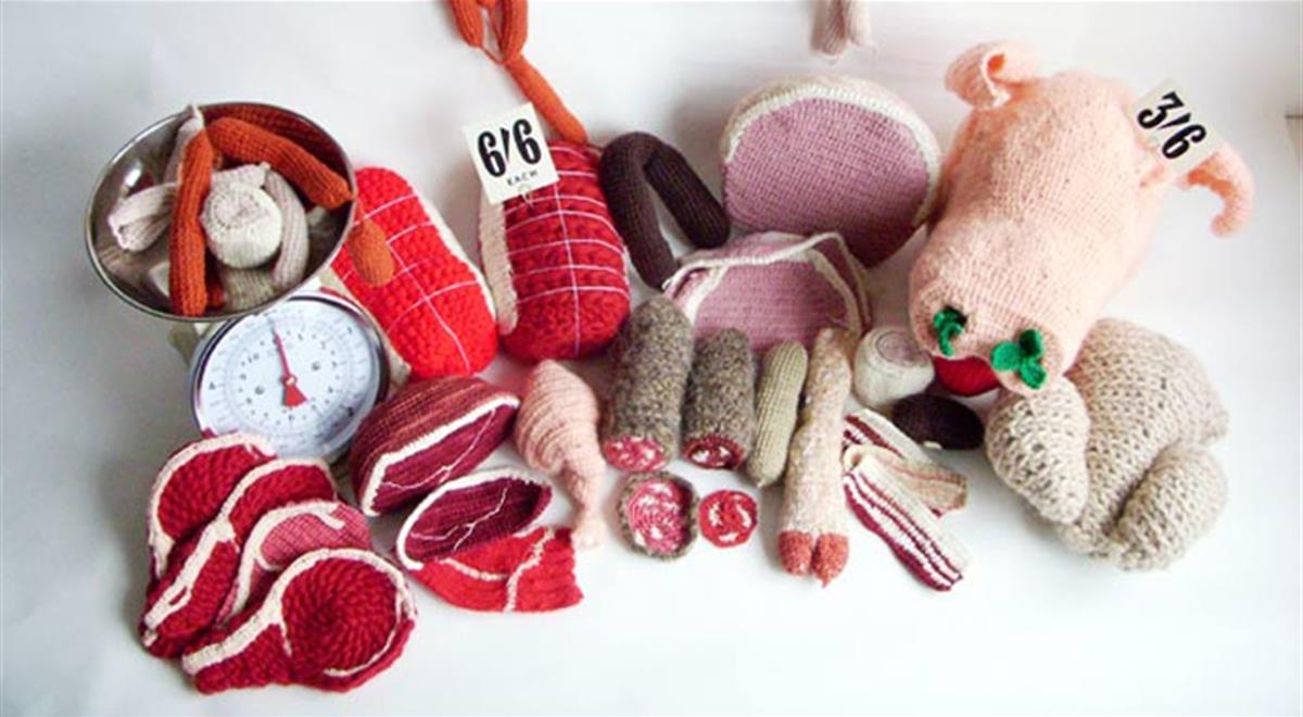 Vleeswaren door Clemence Joly, The Wool Butchery.