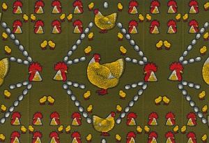 Vlisco - Het Happy Family-patroon.
