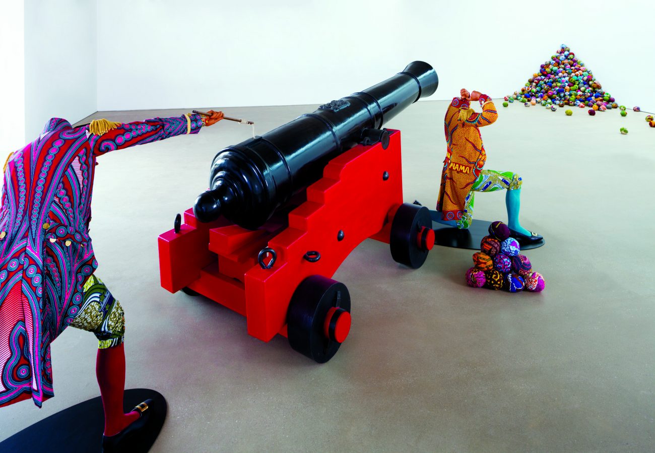 Cannonball Heaven, 2011, installatie.