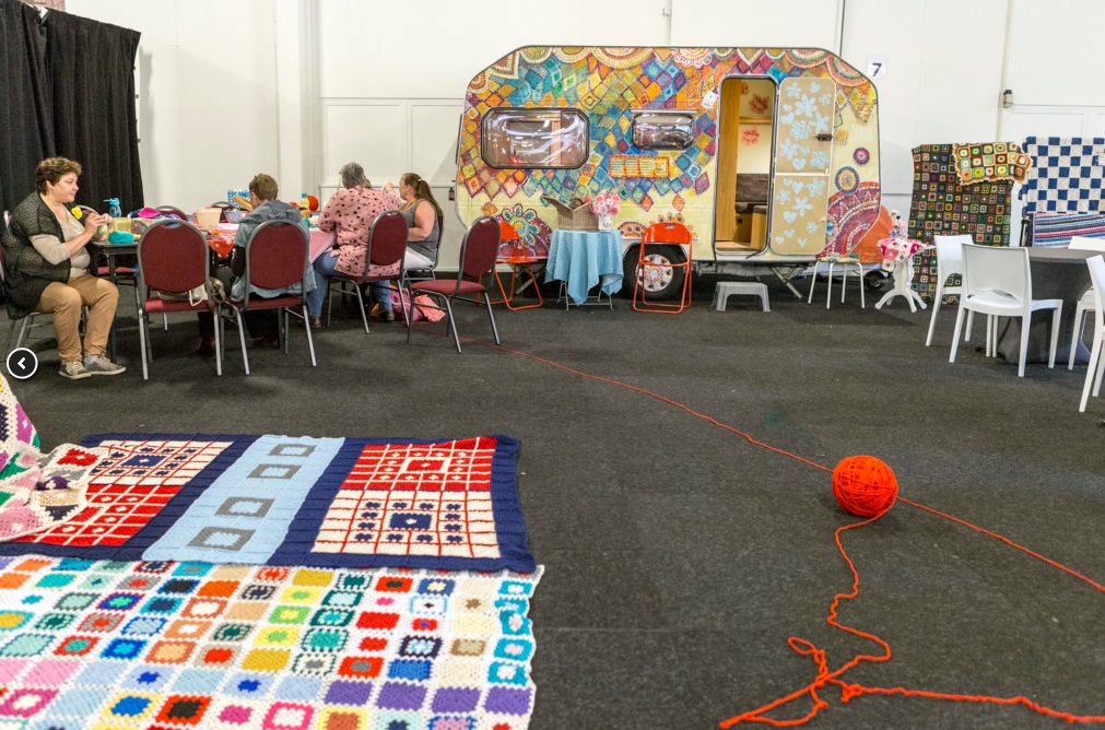 Inspiratie genoeg. Zien we daar een gebreide caravan?