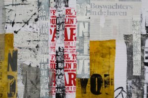 Jette Clover, White Wall 14, detail.