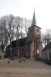 De kerk van Metslawier is nu een gemeenschapshuis, Mienskipshûs.
