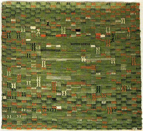 Anni Albers, Pasture, 1958, Metropolitan Museum of Art, New York.