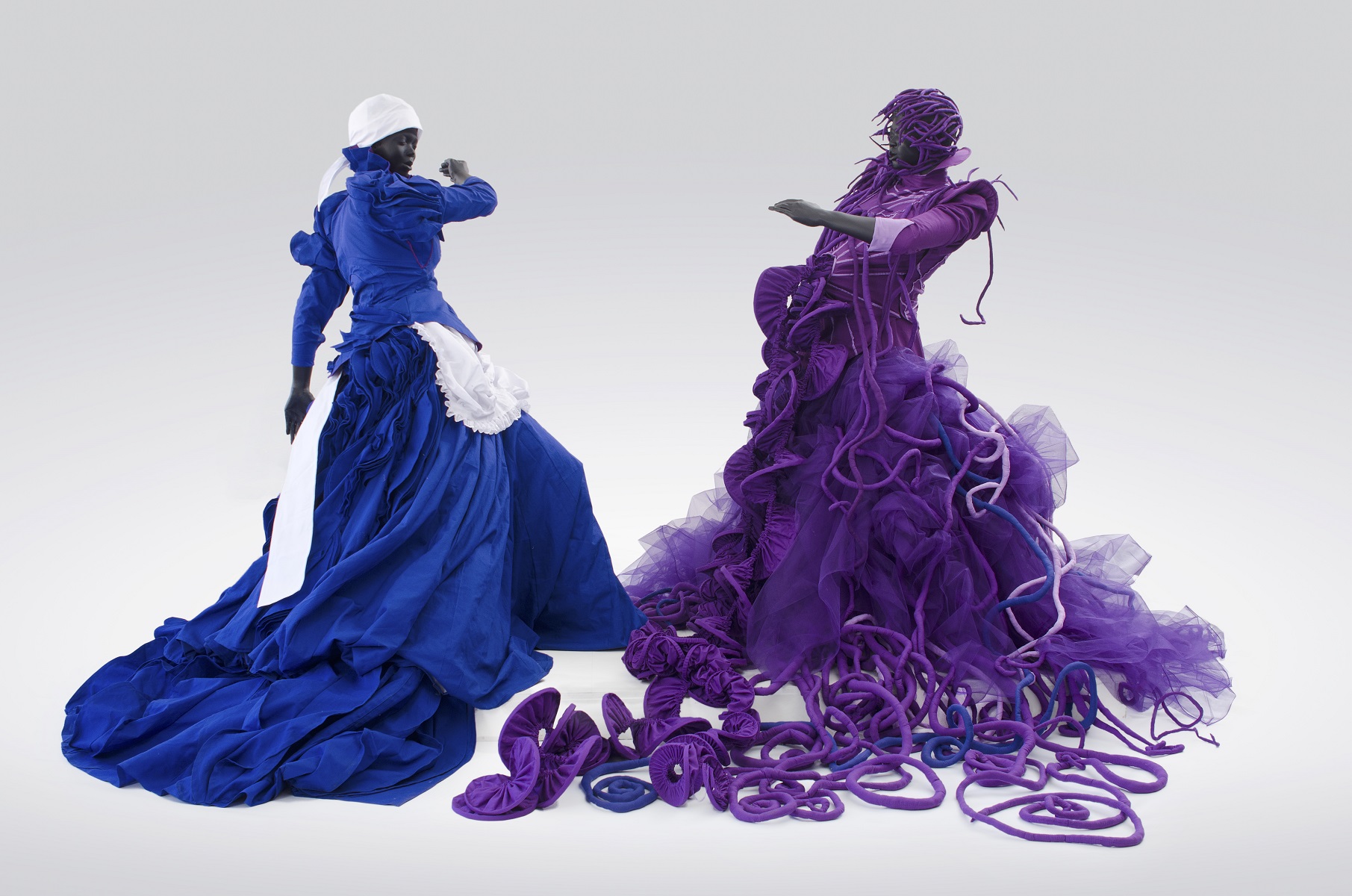A Reversed Retrogress, Scene 1, Mary Sibande, 2013.