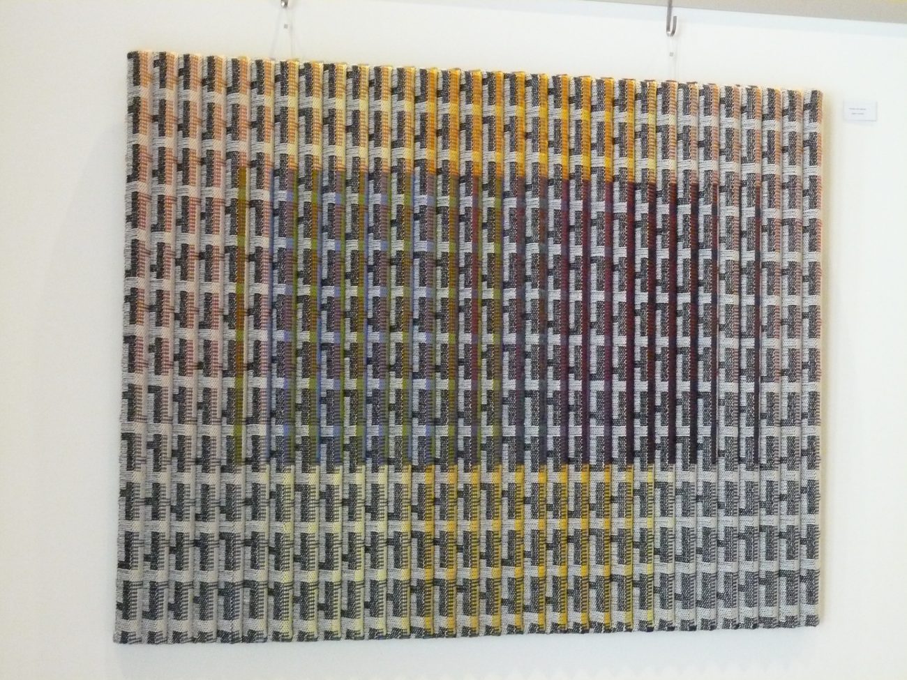 'Agam-o-weave' van Paulien van Asperen.