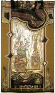 'Oglinda 82x148', werk van Maria Negreanu (RO).