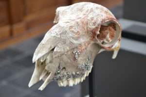 'Schedelreliek', door Annemarie Nager (BE).