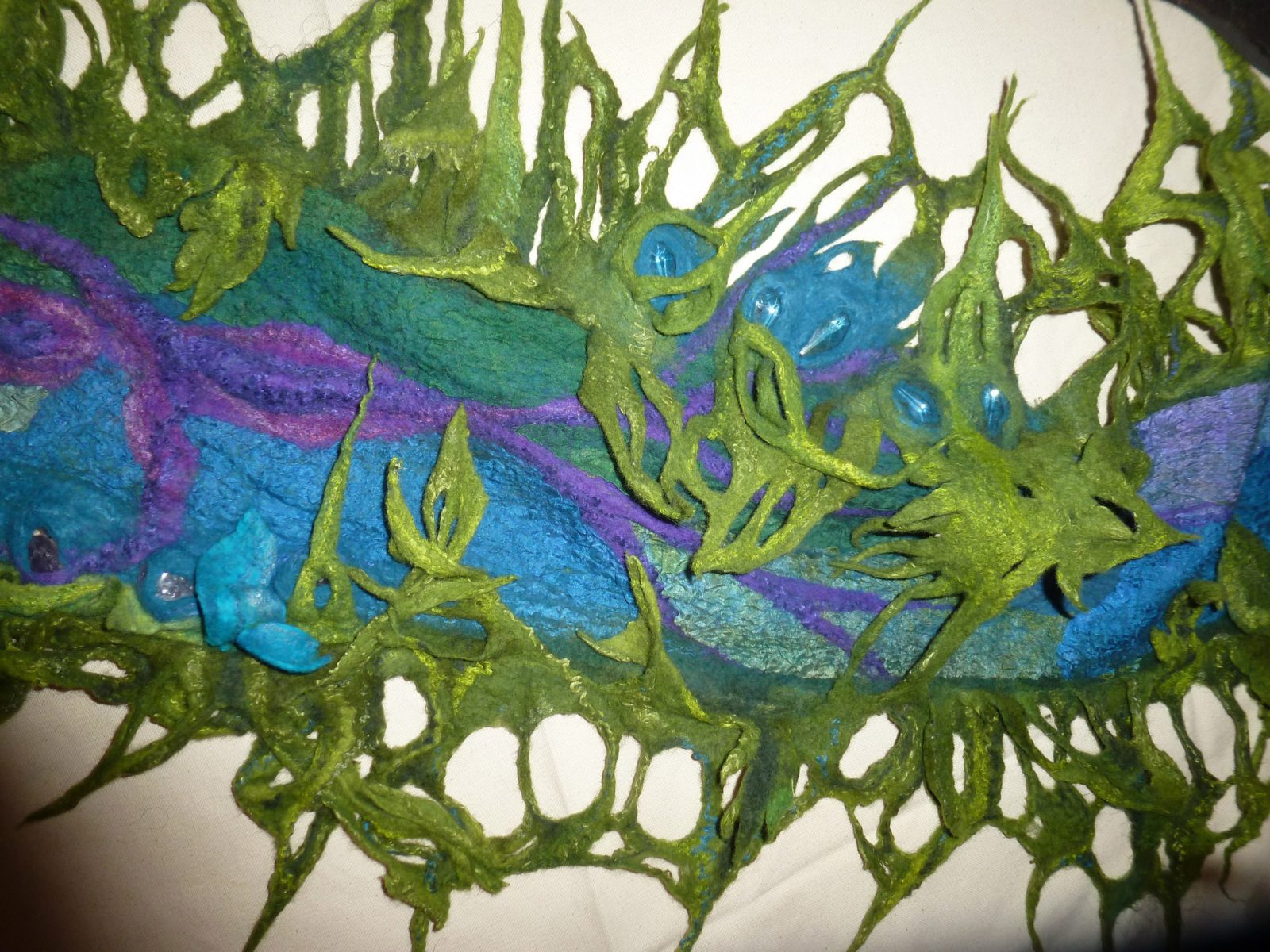 Sabine Reichert-Kassube, Frühlingswasser, detail.