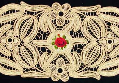 Roemeens kant met petit-point - Handwerkwereld