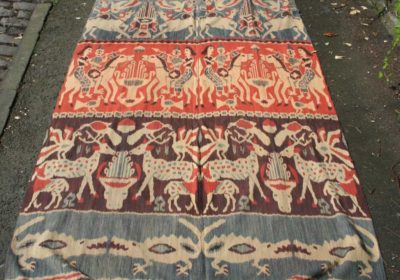 Hinggi of ceremoniele sjaal - Sumba ikat - Handwerkwereld